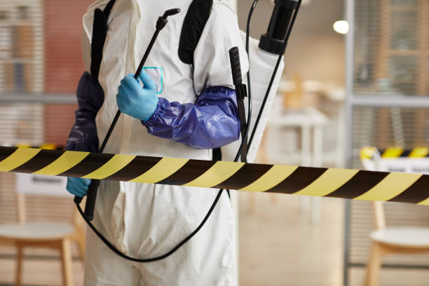 Professional Infectious Disease Decontamination technician working in Westfield, WI